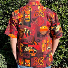 Load image into Gallery viewer, Jeff Granito&#39;s &#39;Tank Tiki Gold Label&#39; Classic Aloha Button Up-Shirt - Unisex - Ready to Ship
