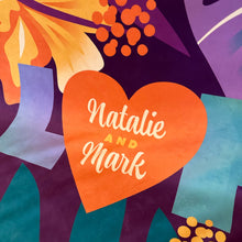 Load image into Gallery viewer, Jeff Granito&#39;s &#39;Aloha&#39; Personalized Cozy Blanket - Pre Order
