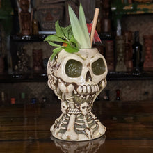 Load image into Gallery viewer, Jeff Granito&#39;s Calix Mortis II ceramic Tiki Mug, sculpted by Thor - Limited Edition / Limited Time Pre-Order
