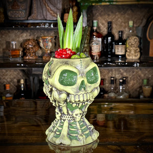 Jeff Granito's Calix Mortis Tiki Mug, sculpted by Thor - Ready to Ship