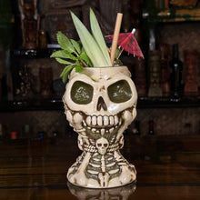 Load image into Gallery viewer, Jeff Granito&#39;s Calix Mortis II ceramic Tiki Mug, sculpted by Thor - Limited Edition / Limited Time Pre-Order
