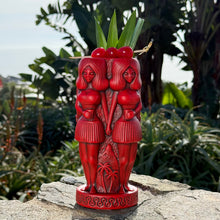 Load image into Gallery viewer, Jeff Granito&#39;s RedRum- Ceramic Tiki Mug - Bright Red - Limited Edition / Limited Time Pre-Order
