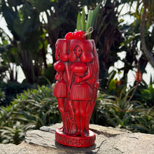 Load image into Gallery viewer, Jeff Granito&#39;s RedRum- Ceramic Tiki Mug - Bright Red - Limited Edition / Limited Time Pre-Order
