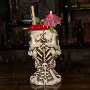 Jeff Granito's Calix Mortis II ceramic Tiki Mug, sculpted by Thor - Limited Edition / Limited Time Pre-Order