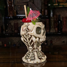 Load image into Gallery viewer, Jeff Granito&#39;s Calix Mortis II ceramic Tiki Mug, sculpted by Thor - Limited Edition / Limited Time Pre-Order
