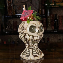 Load image into Gallery viewer, Jeff Granito&#39;s Calix Mortis II ceramic Tiki Mug, sculpted by Thor - Limited Edition / Limited Time Pre-Order
