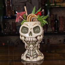 Load image into Gallery viewer, Jeff Granito&#39;s Calix Mortis II ceramic Tiki Mug, sculpted by Thor - Limited Edition / Limited Time Pre-Order
