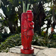 Load image into Gallery viewer, Jeff Granito&#39;s RedRum- Ceramic Tiki Mug - Bright Red - Limited Edition / Limited Time Pre-Order
