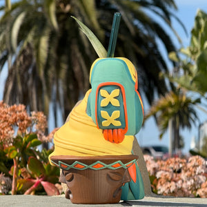 Jeff Granito's Toucan Whip (Blue) - Ceramic Tiki Mug - Limited Edition / Limited Time Pre-Order