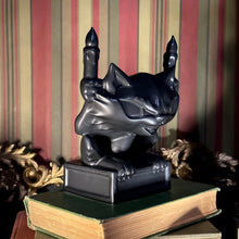 Load image into Gallery viewer, Jeff Granito&#39;s Felis Fiercus (The Haunted House Cat) Tiki Mug, sculpted by Thor - Ready to Ship!
