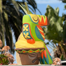 Load image into Gallery viewer, Jeff Granito&#39;s Toucan Whip (Green) - Ceramic Tiki Mug - Limited Edition / Limited Time Pre-Order
