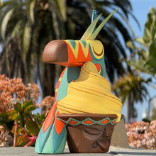 Load image into Gallery viewer, Jeff Granito&#39;s Toucan Whip (Blue) - Ceramic Tiki Mug - Limited Edition / Limited Time Pre-Order
