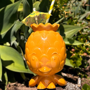 Jeff Granito's Pineapple Bird Tiki Mug, sculpted by Thor - Ready