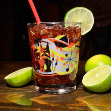 Load image into Gallery viewer, Jeff Granito&#39;s &#39;Cosmic Cocktails&#39; Mai Tai Cocktail Glass (1) - Ready to Ship!
