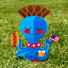 Load image into Gallery viewer, Jeff Granito's 'Celebr-Eight America' Large Metal Yard Stake - Pre-Order!
