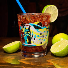 Load image into Gallery viewer, Jeff Granito&#39;s &#39;Cosmic Cocktails&#39; Mai Tai Cocktail Glass (1) - Ready to Ship!
