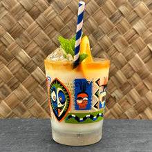 Load image into Gallery viewer, Jeff Granito&#39;s &#39;Strange and Unusual&#39; Mai Tai Cocktail Glass - Rolling Pre-Order / Ready to Ship!
