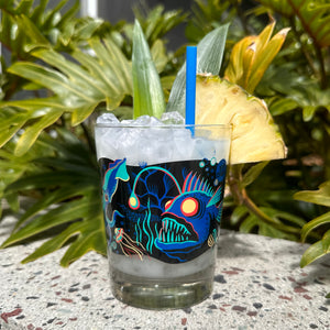Dwellers of the Deep Mai Tai Cocktail Glass - Rolling Pre-Order / Ready to Ship!