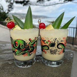 Deep Dive Mai Tai Cocktail Glass - Ready to Ship!