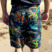 Load image into Gallery viewer, Jeff Granito's '20,000 Fears Under The Sea' Board Shorts - Ready to Ship!
