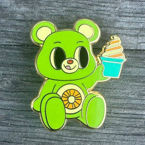 Jeff Granito's 'Pineapple Whip Bear Green' Enamel Pin - Ready to Ship!