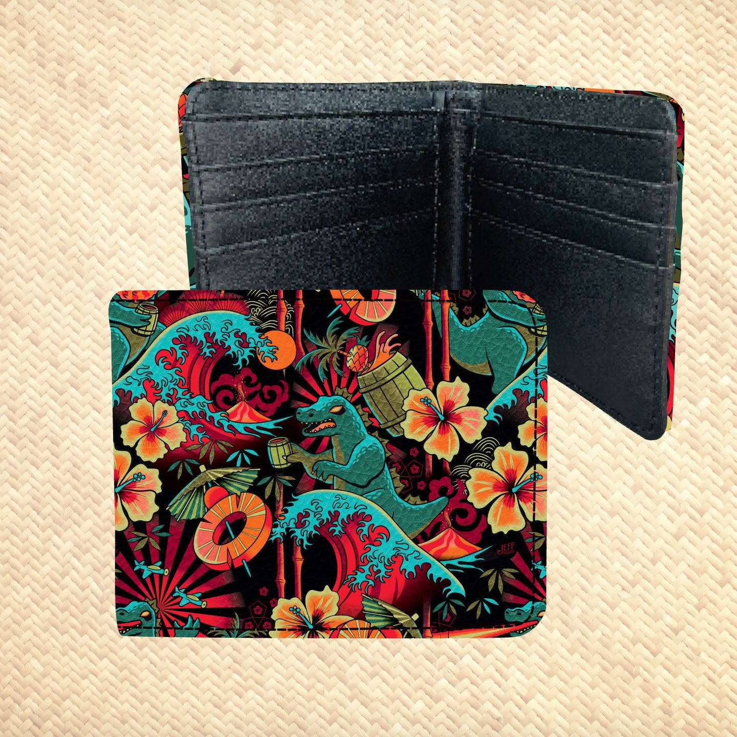 Jeff Granito's 'Rumzilla' Billfold Wallet - Rolling Pre-Order / Ready to Ship!