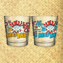 Load image into Gallery viewer, Jeff Granito&#39;s &#39;How About a Mai Tai?&#39; Mai Tai Cocktail Glass (1) - Ready to Ship / Rolling Pre-Order
