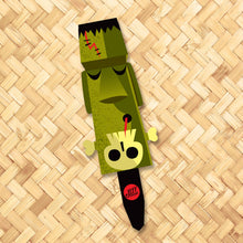 Load image into Gallery viewer, Jeff Granito&#39;s &#39;Monster Moai&#39; Metal Yard Stakes Set of TWO (2) - Limited Time Pre-Order
