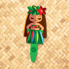 Load image into Gallery viewer, Jeff Granito&#39;s &#39;Hula Holidays&#39; Metal Yard Stakes Set of Three (3) - Pre-Order
