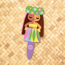 Load image into Gallery viewer, Jeff Granito's 'Hula Spring' Metal Yard Stake Set of THREE (3) - Pre-Order!
