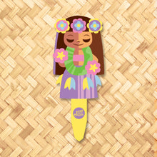 Load image into Gallery viewer, Jeff Granito's 'Hula Spring' Metal Yard Stake Set of THREE (3) - Pre-Order!
