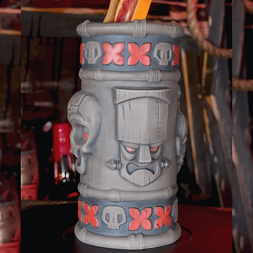 Jeff Granito's Monster Mashup - Ceramic Tiki Mug - Limited Edition