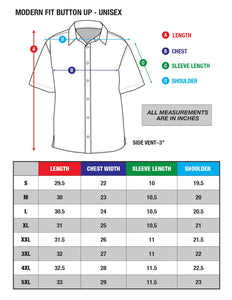 Jeff Granito's 'Mug Shots' Modern Fit with Flex Button-Up Shirt - Unisex - Pre-Order