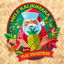Load image into Gallery viewer, Jeff Granito's 'Mele Kalikimaka' Personalized Metal Sign - Limited Time Pre-Order
