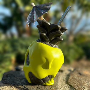 Jeff Granito's Poison Pineapple - Ceramic Tiki Mug - Apple Green Limited Edition / Limited Time Pre-Order