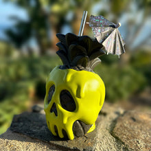 Load image into Gallery viewer, Jeff Granito&#39;s Poison Pineapple - Ceramic Tiki Mug - Apple Green Limited Edition / Limited Time Pre-Order
