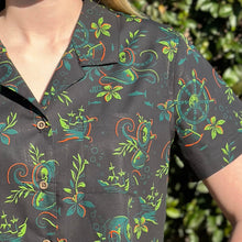 Load image into Gallery viewer, Jeff Granito&#39;s &#39;Deep Dive&#39; Women&#39;s Button-Up - Ready-to-Ship!
