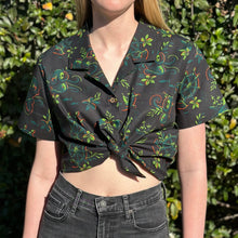 Load image into Gallery viewer, Jeff Granito&#39;s &#39;Deep Dive&#39; Women&#39;s Button-Up - Ready-to-Ship!
