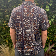 Load image into Gallery viewer, Jeff Granito&#39;s &#39;Distant Drums Haleakalā&#39; Men&#39;s Performance Golf Polo - Ready to Ship! - Shipping Included!
