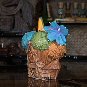 Jeff Granito's Escape to Adventure Tiki Mug, sculpted by Thor - Ready to Ship!