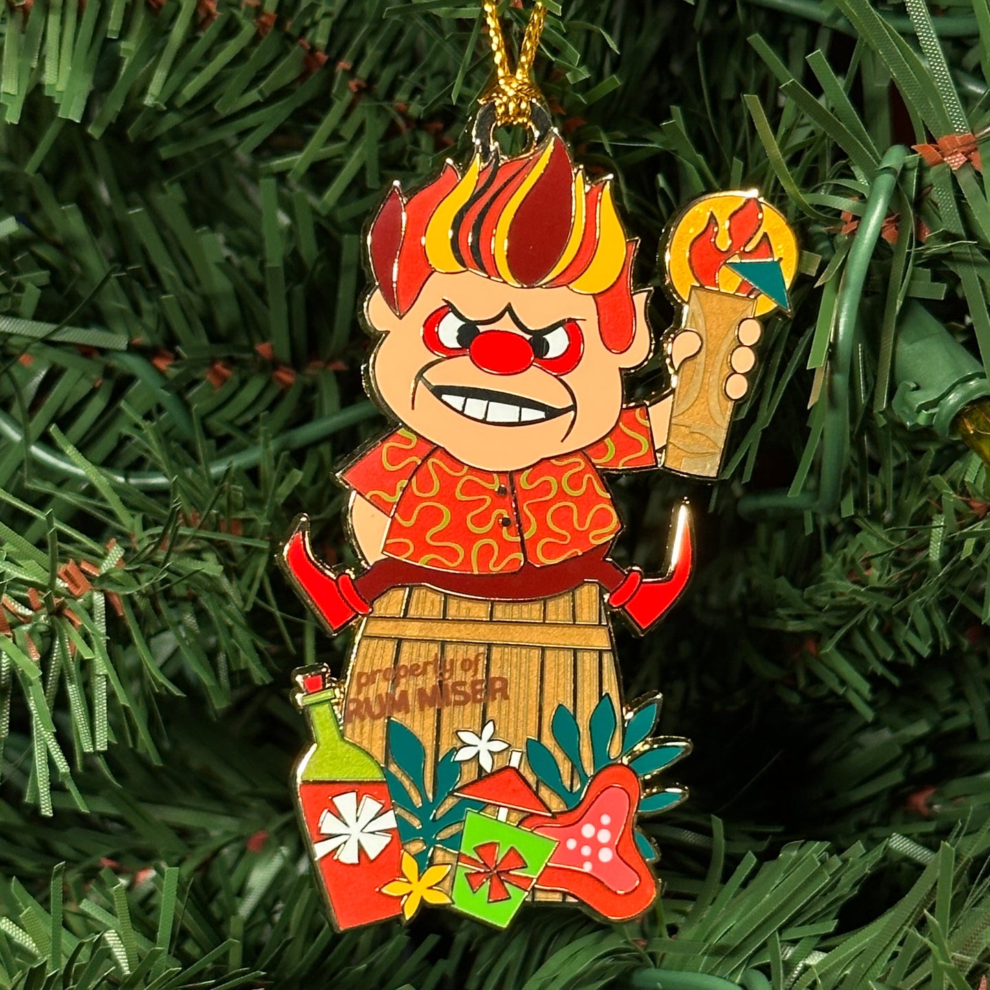 Jeff Granito's 'Rum Miser' Holiday Ornament - Pre-Order!