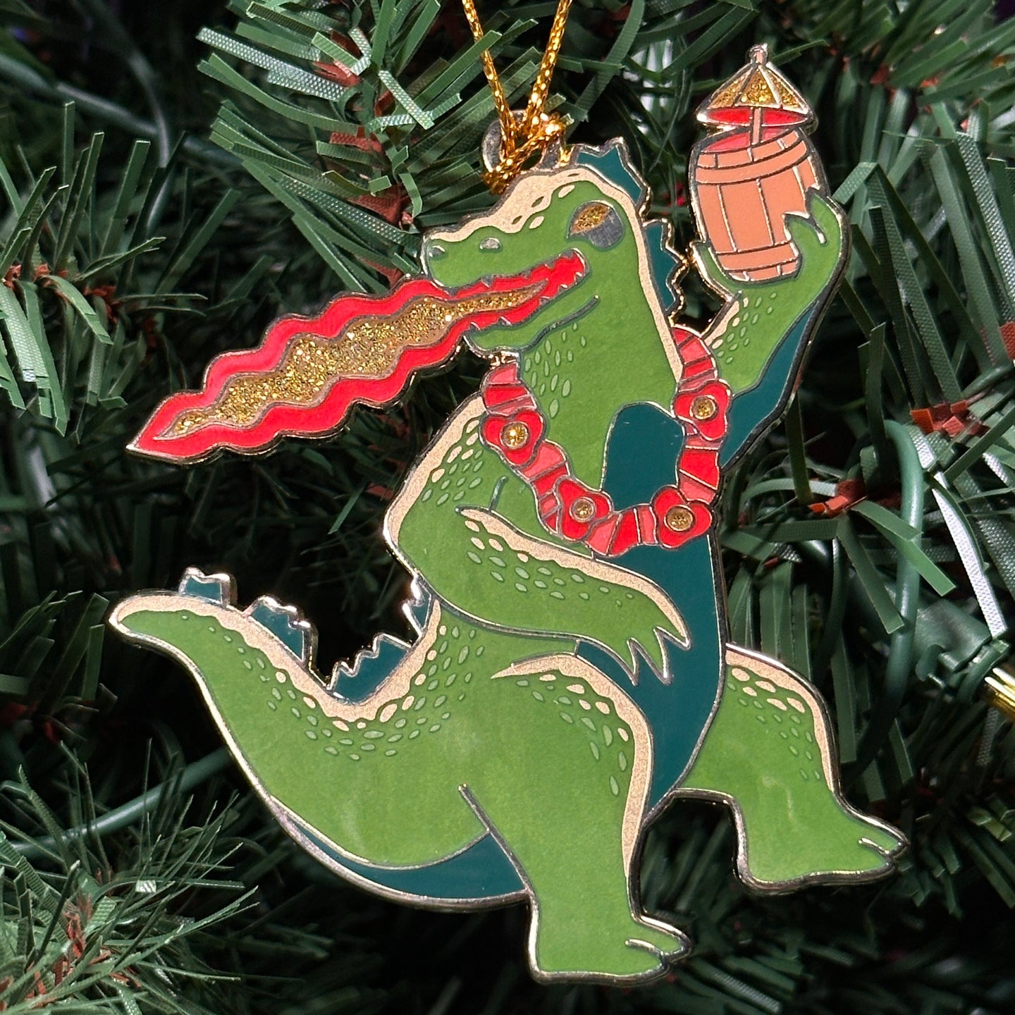 Jeff Granito's 'Rumzilla' Holiday Ornament - Pre-Order!