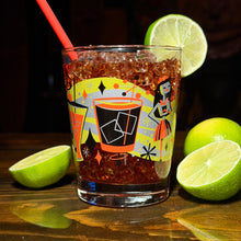 Load image into Gallery viewer, Jeff Granito's 'Cosmic Cocktails' Mai Tai Cocktail Glass (1) - Ready to Ship!

