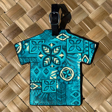 Load image into Gallery viewer, Jeff Granito's 'Marine Tapa' Aloha Luggage Tag - Rolling Pre-Order / Ready to Ship!
