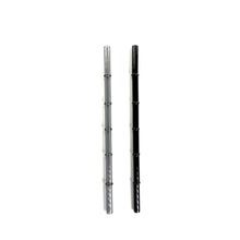 Load image into Gallery viewer, &#39;Obsidian&#39; Glass Bamboo Straw Set of Two (2) - Ready to Ship!
