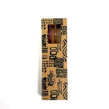Load image into Gallery viewer, &#39;Orchid&#39; Glass Bamboo Straw Set of Two (2) - Ready to Ship!
