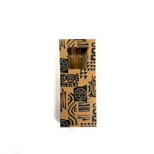 Load image into Gallery viewer, &#39;Clear&#39; Glass Bamboo Straw Set of Two (2) - Ready to Ship!
