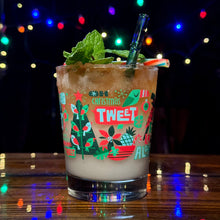 Load image into Gallery viewer, Jeff Granito&#39;s &#39;Jingle Birds&#39; Mai Tai Cocktail Glass (1) - Ready to Ship!
