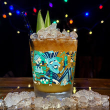 Load image into Gallery viewer, Jeff Granito&#39;s &#39;Chill Miser&#39; Mai Tai Cocktail Glass - Pre-Order
