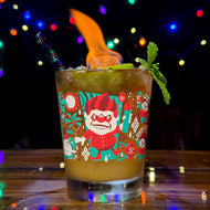 Jeff Granito's 'Rum Miser' Mai Tai Cocktail Glass - Ready to Ship!